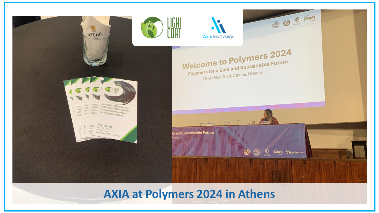 AXIA Innovation at the Polymers 2024 MDPI Conference for LIGNICOAT ...